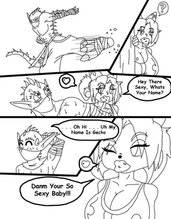 [TheGeckoDemon] Busty Pika X Gecko - Mini Comix (Pokemon)