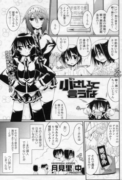 [Yamanashi Kaname] Chiisai tte iuna (COMIC SIGMA 2010-12 Vol.51)
