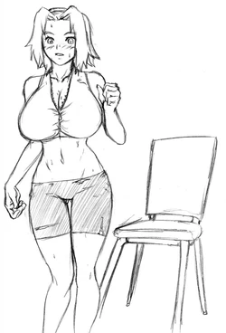 [Zahkey] Sakura Growth Sequence (Naruto)