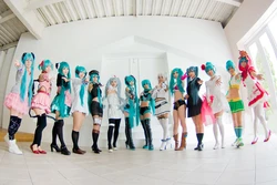 Vocaloid DIVA photo session