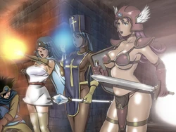 [Kemukegen] Onna Senshi Itazura Dungeon 3 (Dragon Quest III)