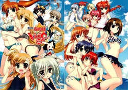[Tsuzuki Masaki &times; Fujima Takuya] Magical Girl Lyrical Nanoha ViVid Vol.03 Limited ver Specially Booklet ViVid color vol1