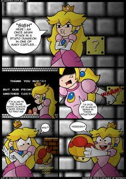 [silverbolt2012] In Another Castle (Super Mario Bros.)