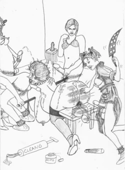 [Uncle Jons] TV TS Shemale Bondage