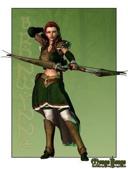 Mongo-Bongo-Art.com Addendum: 8 image set, "Bronwynne Solo Set"