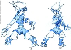 Jak and Daxter concept art (Bob Rafei)
