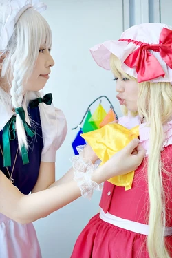 Flandre Scarlet & Sakuya Izayoi (Kanata & Satori)