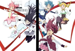 Puella Magi Madoka Magica - KEY ANIMATION NOTE VOL.1