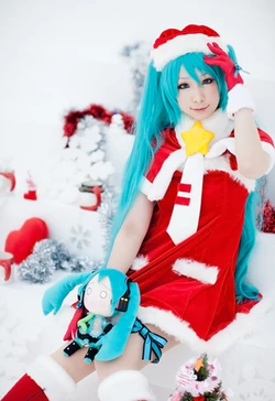 miiko : miku hatsune, christmas edition
