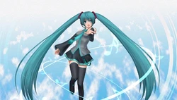 Hatsune Miku Project Diva 1st (Wallpaper for PSP)