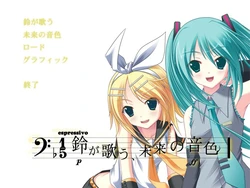 (C74) [Supplement Time]  Rin ga Utau, Mirai no Neiro (VOCALOID)