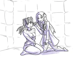 [Lemon Font] Fran Tests Filia (Franken Fran, Skullgirls)