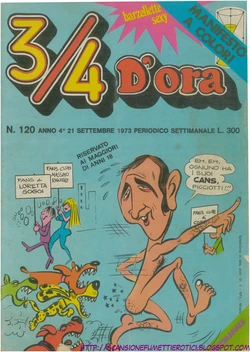 3/4 D'Ora di barzellette sexy - Italian comics vintage