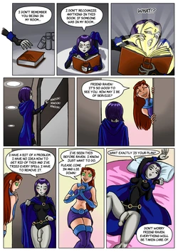 [Donutwish] Starfire and Raven (Teen Titans)