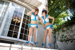 Kikuchi Makoto (Uri) & Akizuki Ritsuko (Hizuki Yuuki)