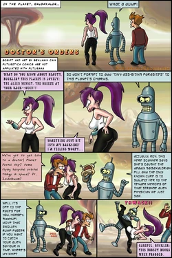 Futurotica Comics (Futurama and Star Trek Parodies)