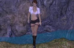 [Dizzy dills] Lara Croft Womb Raider (pics AND story)