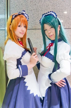 Asahina Mikuru (Haiji) & Tsuruya (Kaoru Sato)