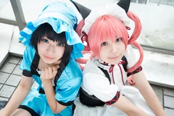 Faris Nyannyan (Manon Alice) & Shiina Mayuri (Orikata Ichika)