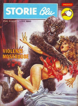[Augusto Chizzoli] Storie Blu #117 - Violenze Mostruose [Akujo]