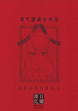 (COMIC1☆6) [UROBOROS (Utatane Hiroyuki)] Ima wa Mou Inai Kimi e (Another) [Chinese] [日曜汉化]