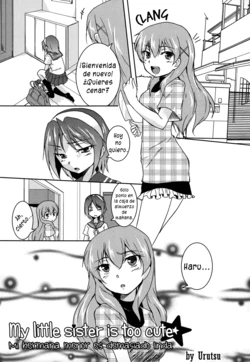 [Urutsu] Uchi no Imouto ga Kawaisugimashite | Mi hermana menor es demasiado linda (Momo Yuri - Forbidden Sisters) [Spanish] [Yuri Project]
