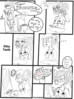 [StilettoPink] Kitty Teeth