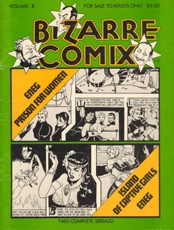 Eneg [= Gene Bilbrew] - Island of Captive Girls [Bizarre Comix 92, EN]