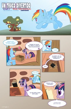 [Syoee_B] A Fun Trick | Un Truco Divertido (My Little Pony: Friendship is Magic) [Spanish] [LKNOFansub]