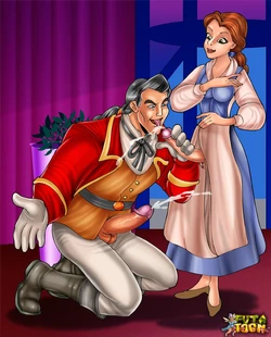 [FutaToon] Beauty And The Beast