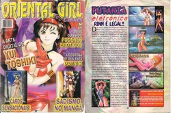 Hanime- Oriental Girl- (Old magazine from Brazil)