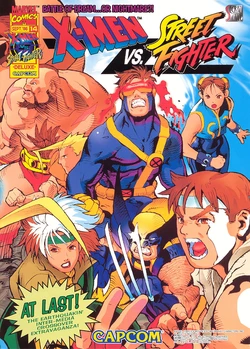 Capcom Secret File N#14 - X Men vs. Street Fighter