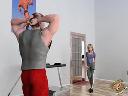Alice's Diary - 33 Hot sexercises in the gym
