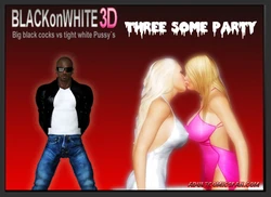 [BlackonWhite3D] Three Some Party