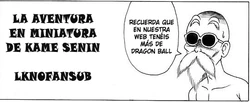 La Aventura En Miniatura De Kame Senin (Dragon Ball Z) [Spanish] [LKNOFansub]