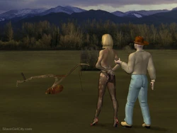 Artist Lynotis Farm pony girl