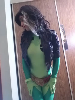 Classic X-men Rogue Striptease!