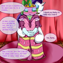 [Saurian] Spike: Beautiful Dress (My Little Pony: Friendship is Magic)