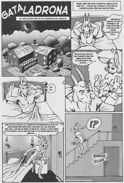 [Karno (Kjartan Arnorsson)] Cat Burglar | Gata Ladrona [Spanish]