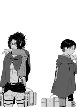 (Shingeki no Kyojin) Heicho to bun taicho no hanashi [Russian]