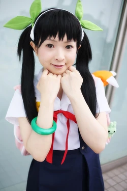Mayoi Hachikuji (Bakemonogatari) cosplay by Kanan Kaori!