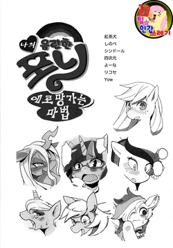 (C83) [Sindoll(Various)]  My Sukebe Pony Eromanga is Magic[korean]