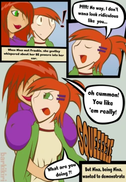 [BarkIkiri] Nina and Her BE Powers (Foster's Home For Imaginary Friends, Final Fantasy VII)