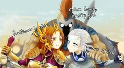 [Sollyz] Leona x Pantheon x Diana (League of Legends)