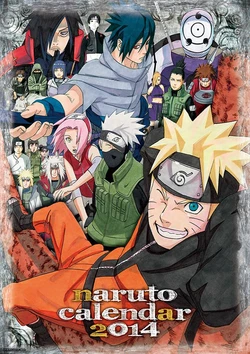 Naruto Calendar 2014