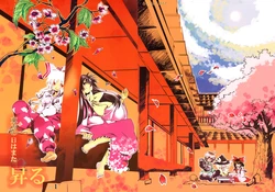 (Reitaisai 4) [Amidakuzu (Sano Sanoko)] Touhou no Hi wa Mata Noboru Sono 1 (Touhou Project)