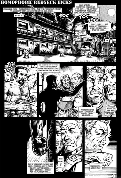 Logan - Western Gay Porn Comix - Homophobic Redneck Dicks