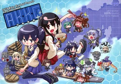 (C85) [Nyankotei (Kurogane Gin)] AKKG (Kantai Collection -KanColle-) [Spanish] [Paranoid Insomniac]