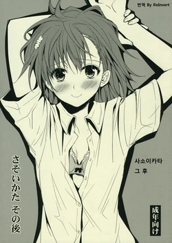 (C77) [Takumi na Muchi] Sasoikata Sonogo (Toaru Kagaku no Railgun) [Korean] [ReInvert]