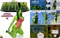 [Freshmutt] Superhero Smackdown (She-Hulk)